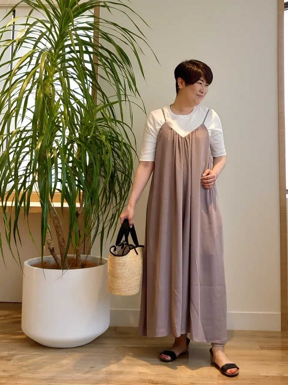 自由区 田中 コーディネート画像