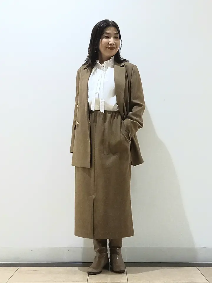 自由区 中川 コーディネート画像