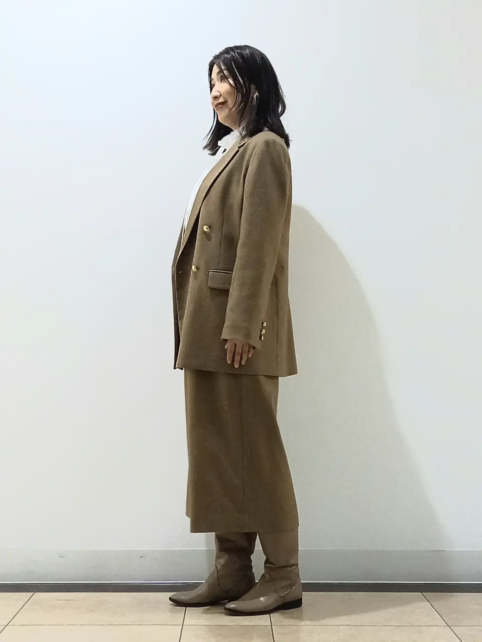 自由区 中川 コーディネート画像