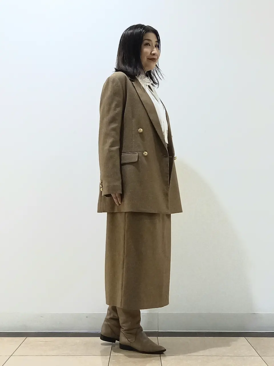 自由区 中川 コーディネート画像