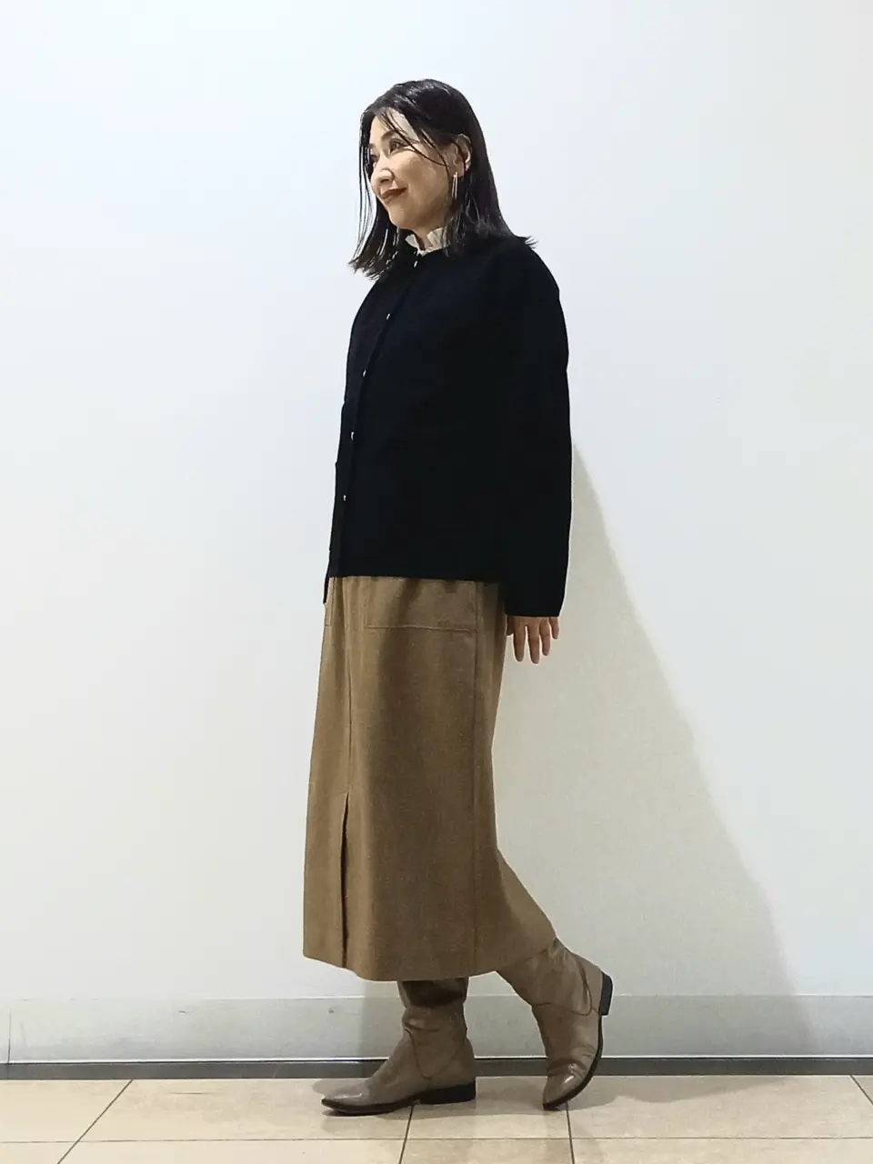 自由区 中川 コーディネート画像