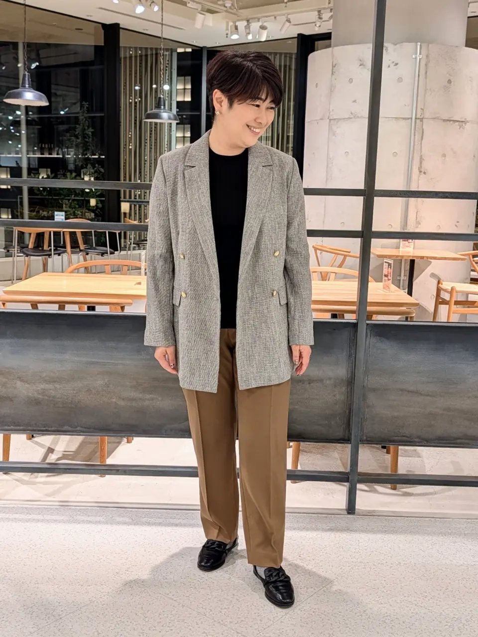 自由区 田中 コーディネート画像