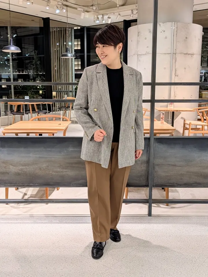 自由区 田中 コーディネート画像