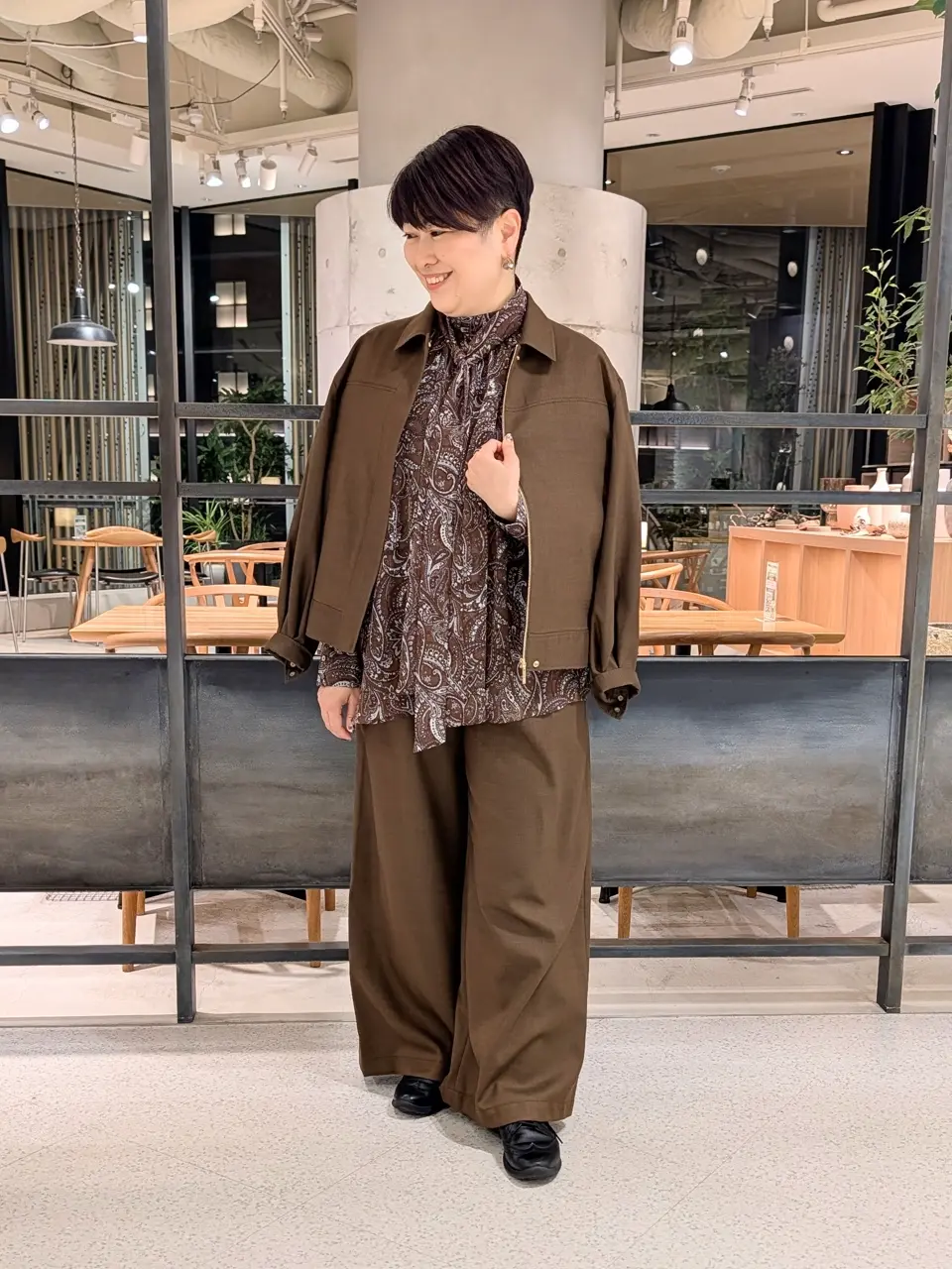 自由区 田中 コーディネート画像