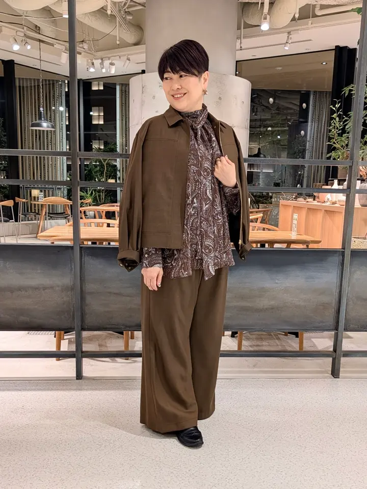 自由区 田中 コーディネート画像