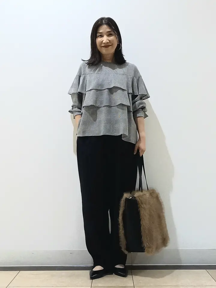 自由区 中川 コーディネート画像