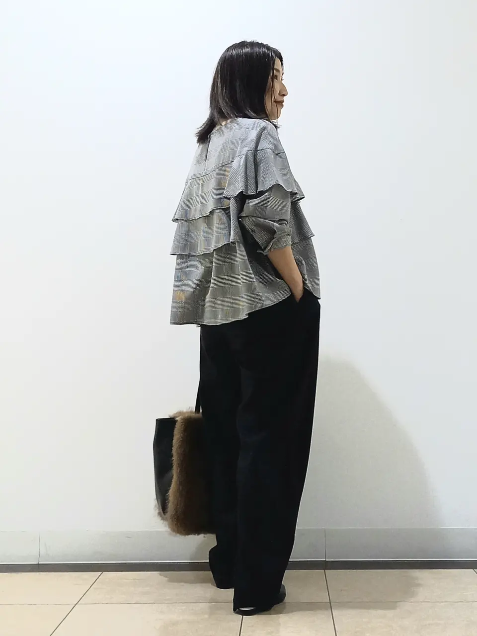 自由区 中川 コーディネート画像