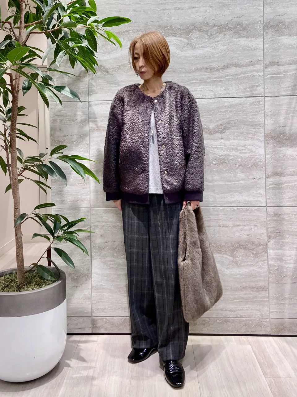 自由区 Ishii コーディネート画像