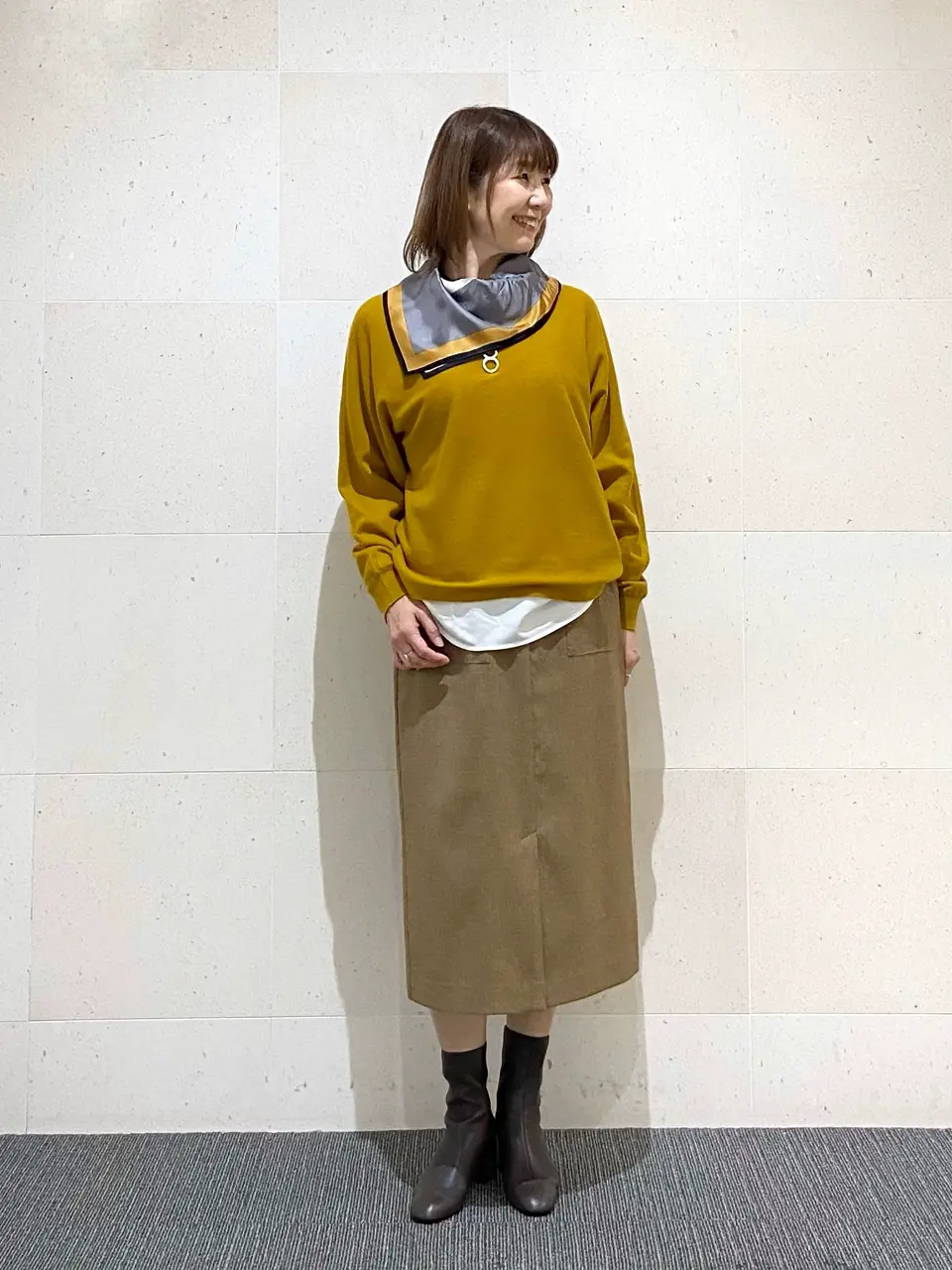 自由区 山本 コーディネート画像