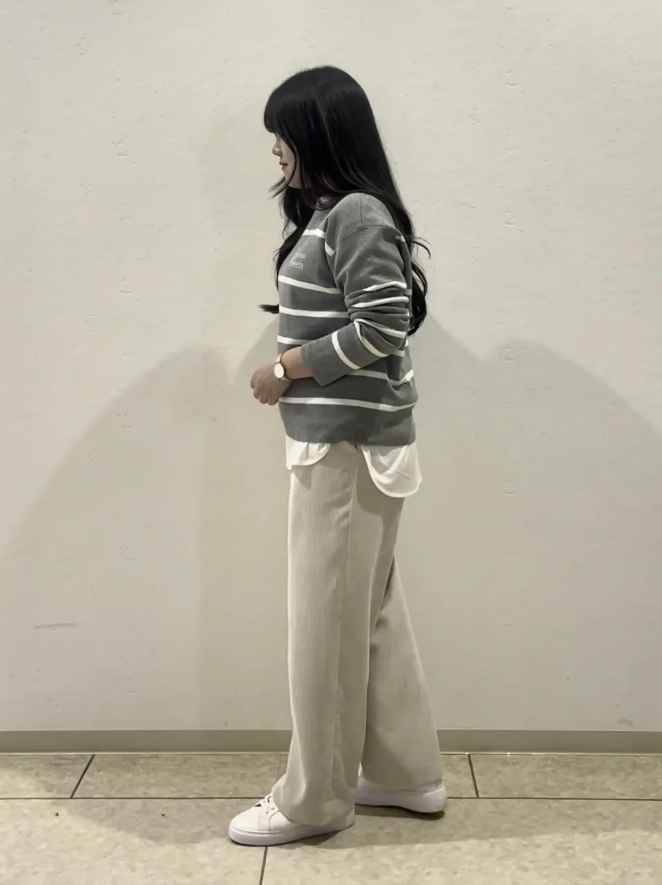 自由区 坪田 コーディネート画像