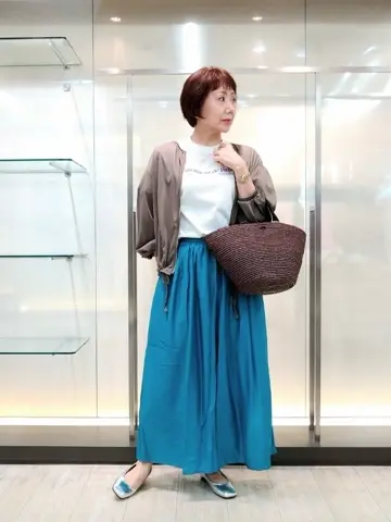 自由区 鶴田 コーディネート画像