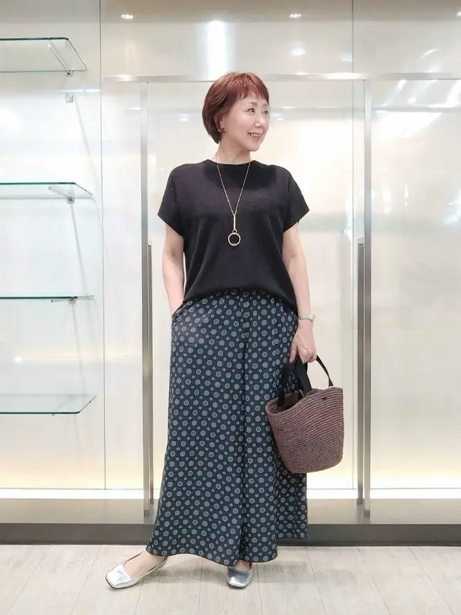 自由区 鶴田 コーディネート画像