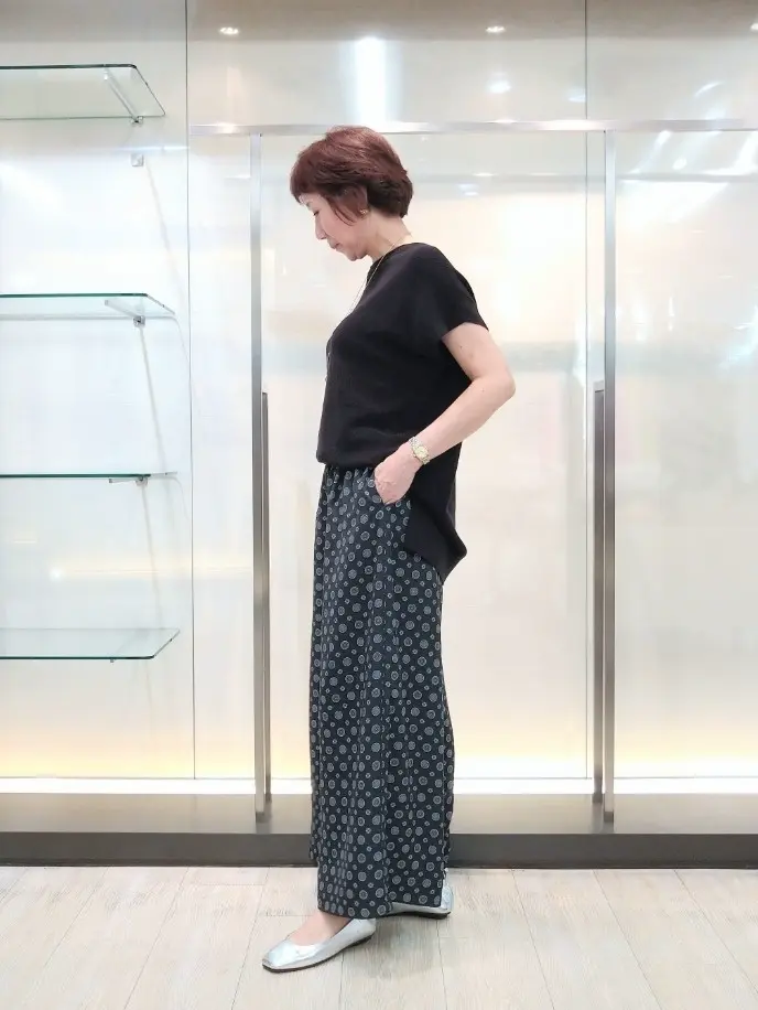 自由区 鶴田 コーディネート画像