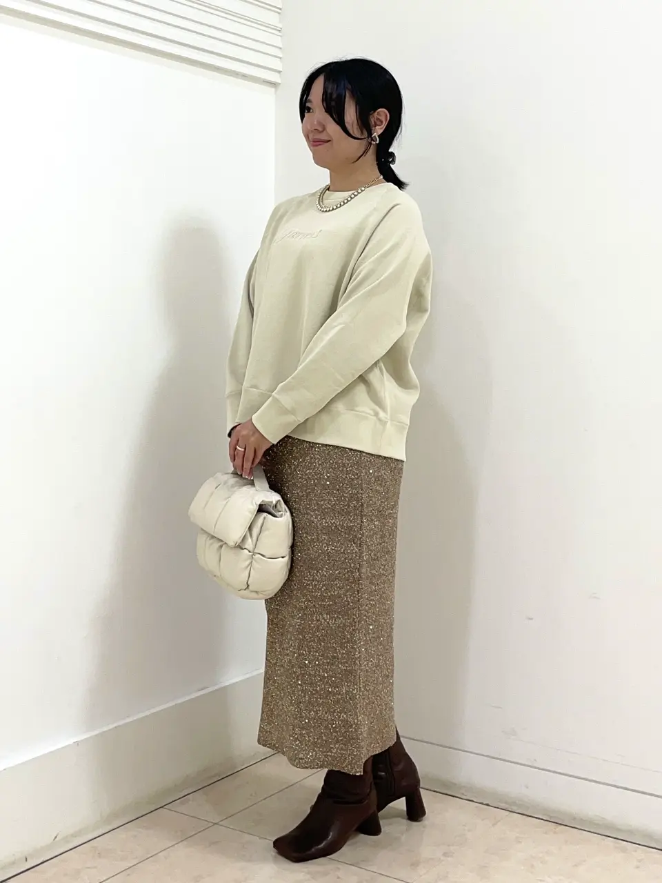 自由区 misato コーディネート画像