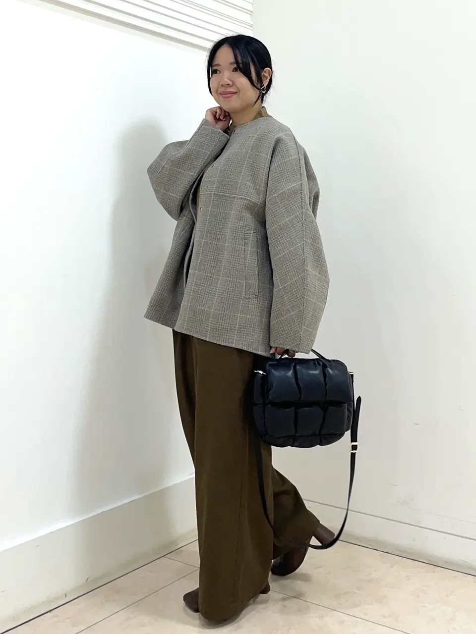 自由区 misato コーディネート画像