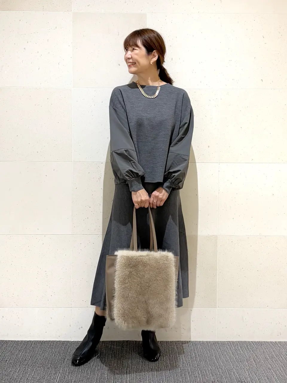 自由区 山本 コーディネート画像