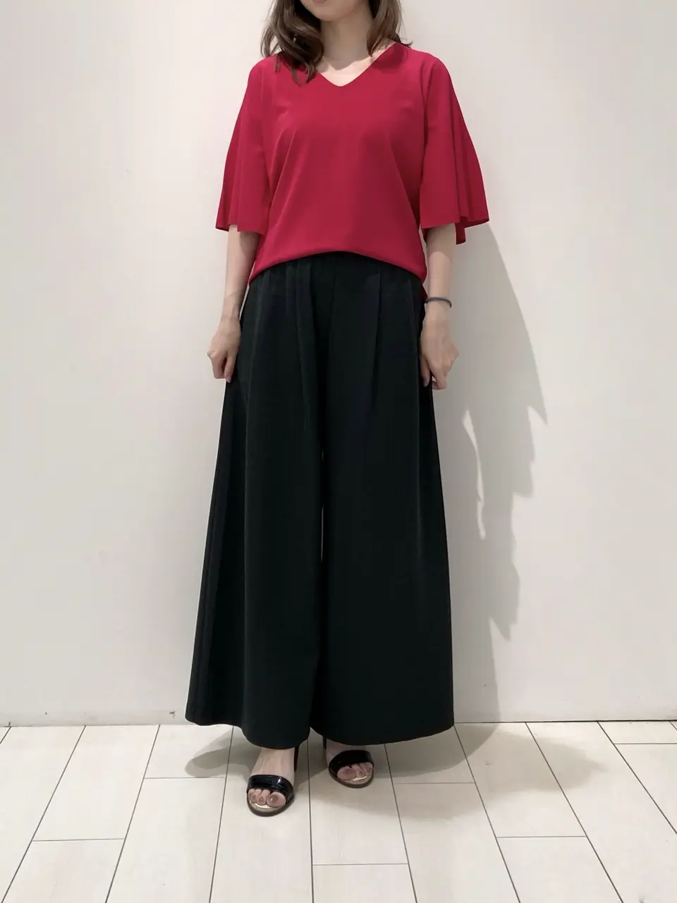 自由区 檀 コーディネート画像