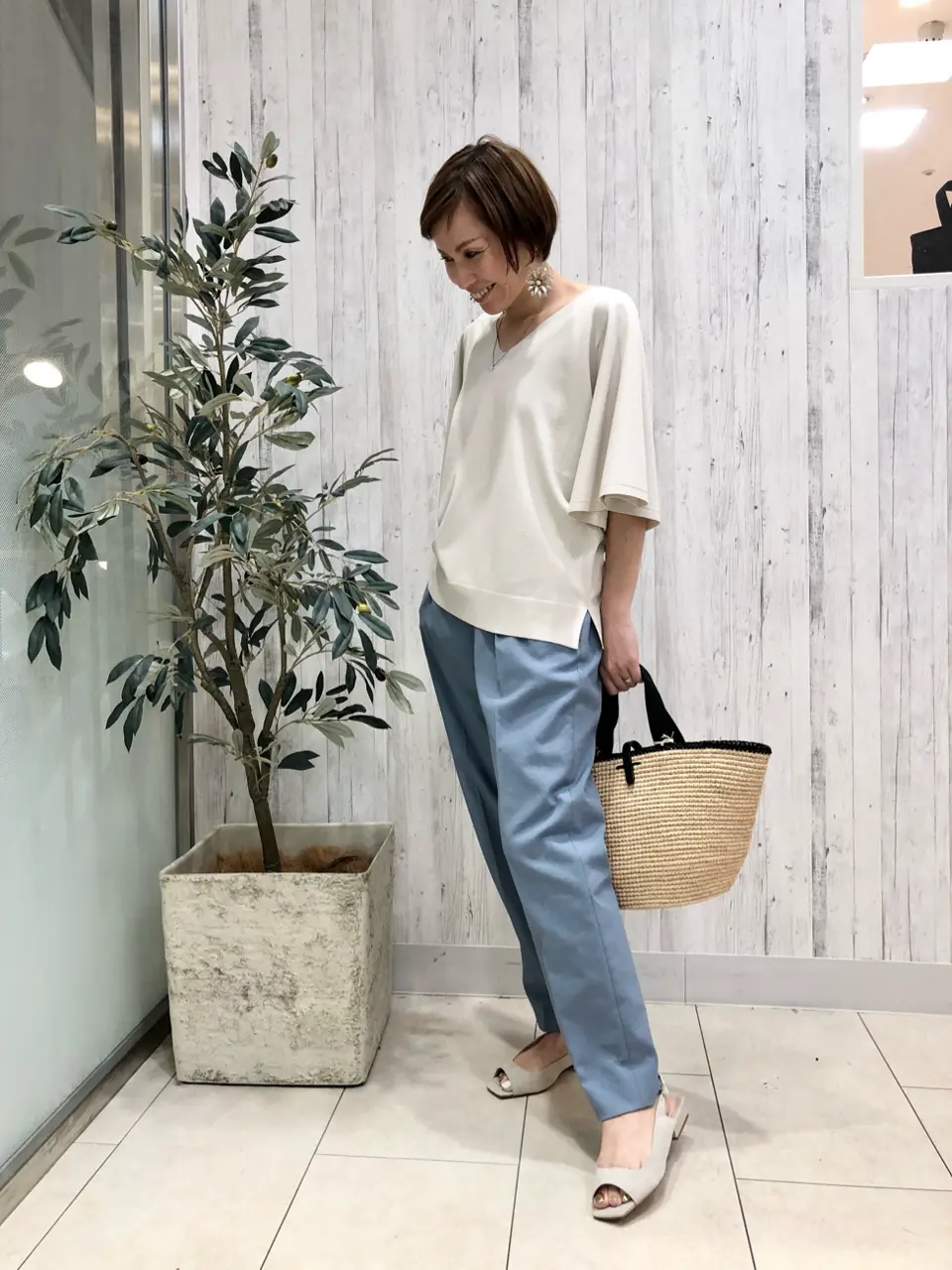 自由区 清水 コーディネート画像