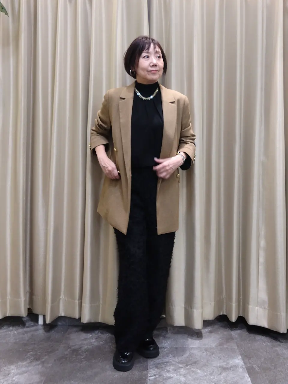 自由区 鶴田 コーディネート画像