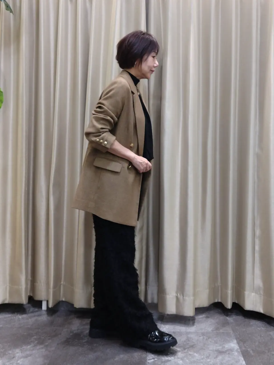 自由区 鶴田 コーディネート画像