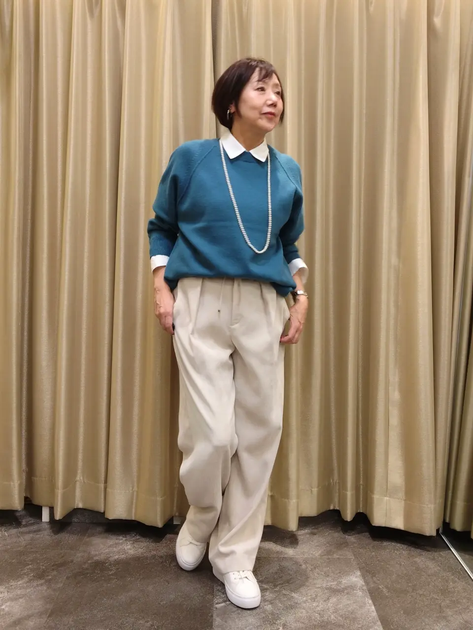 自由区 鶴田 コーディネート画像