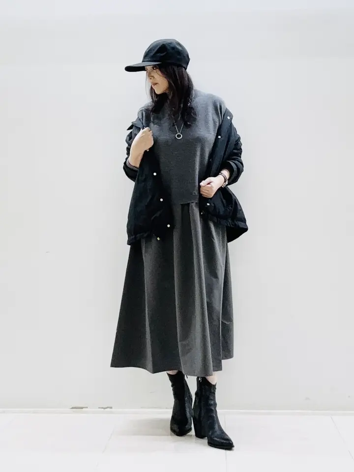 自由区 スタッフ コーディネート画像