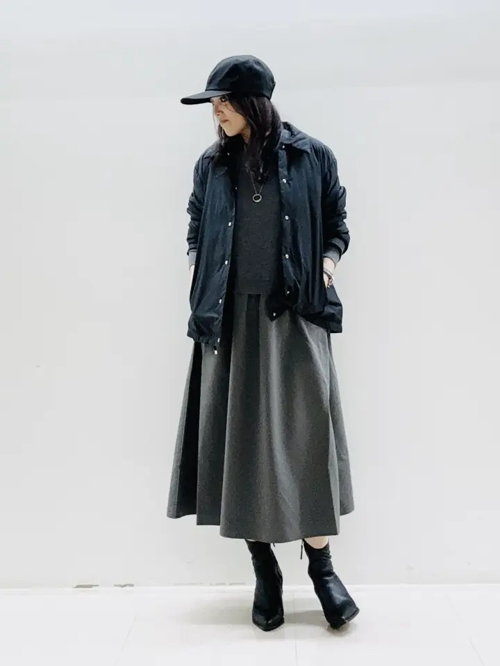 自由区 スタッフ コーディネート画像