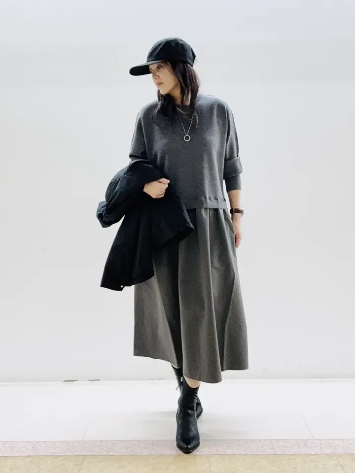 自由区 スタッフ コーディネート画像