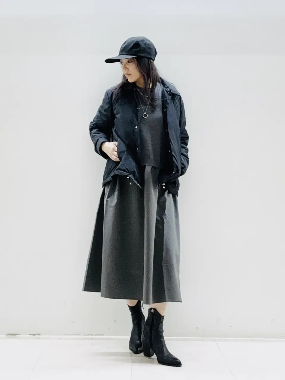 自由区 スタッフ コーディネート画像