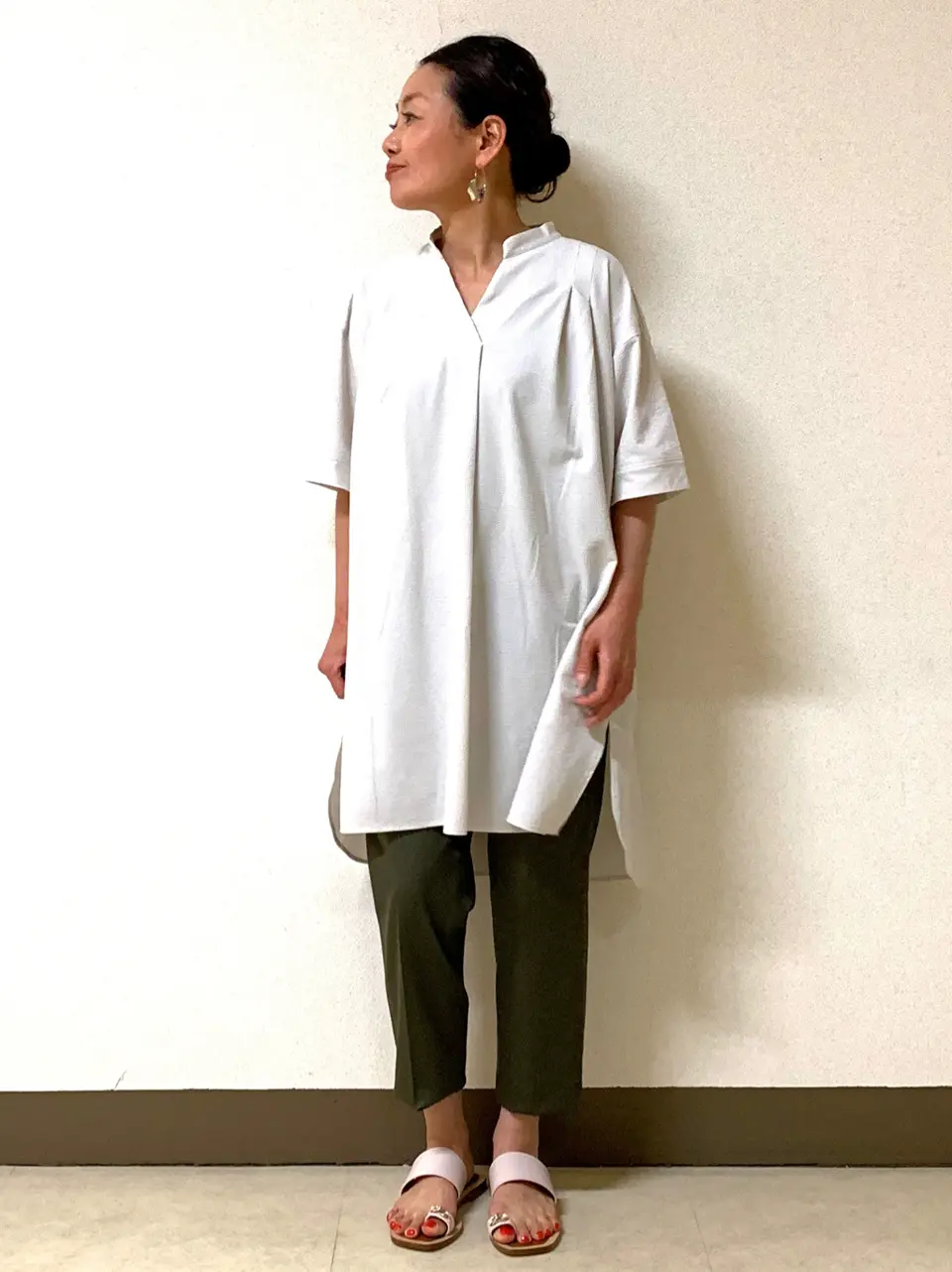 自由区 坂本 コーディネート画像