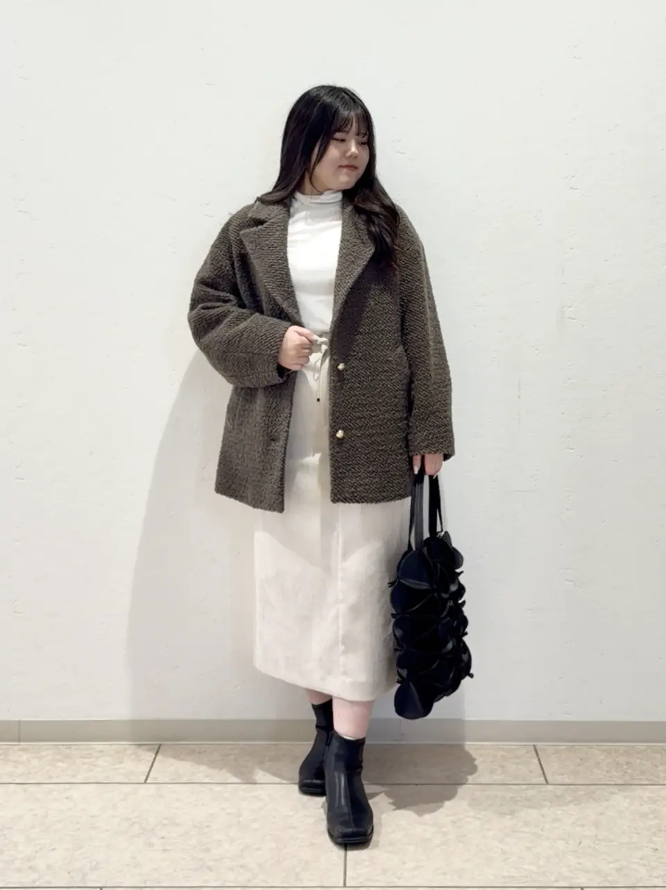 自由区 坪田 コーディネート画像