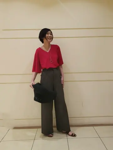 自由区 maruri コーディネート画像