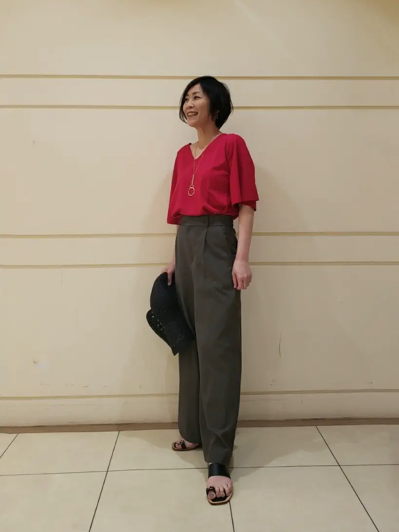 自由区 maruri コーディネート画像