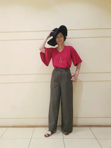 自由区 maruri コーディネート画像