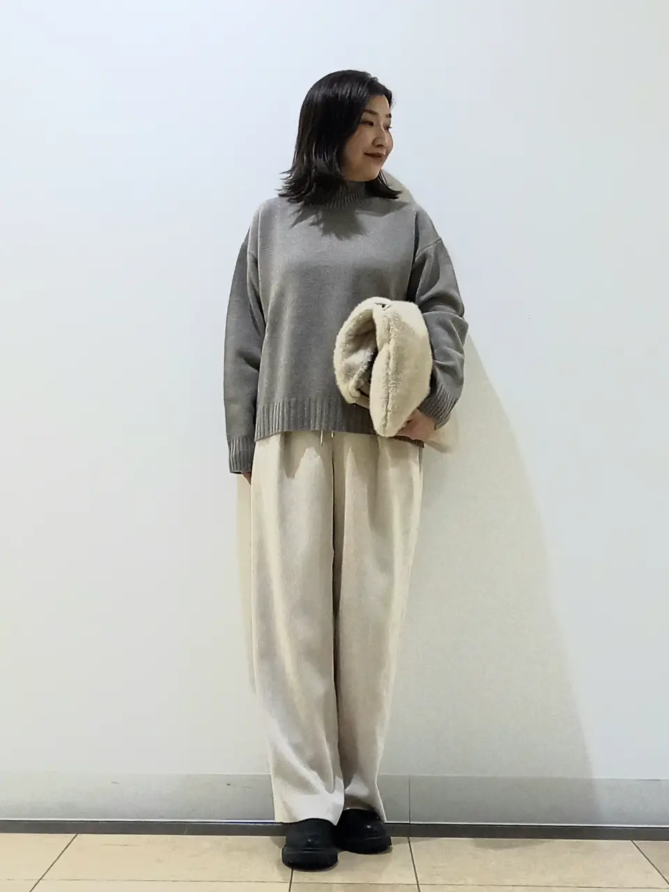 自由区 中川 コーディネート画像