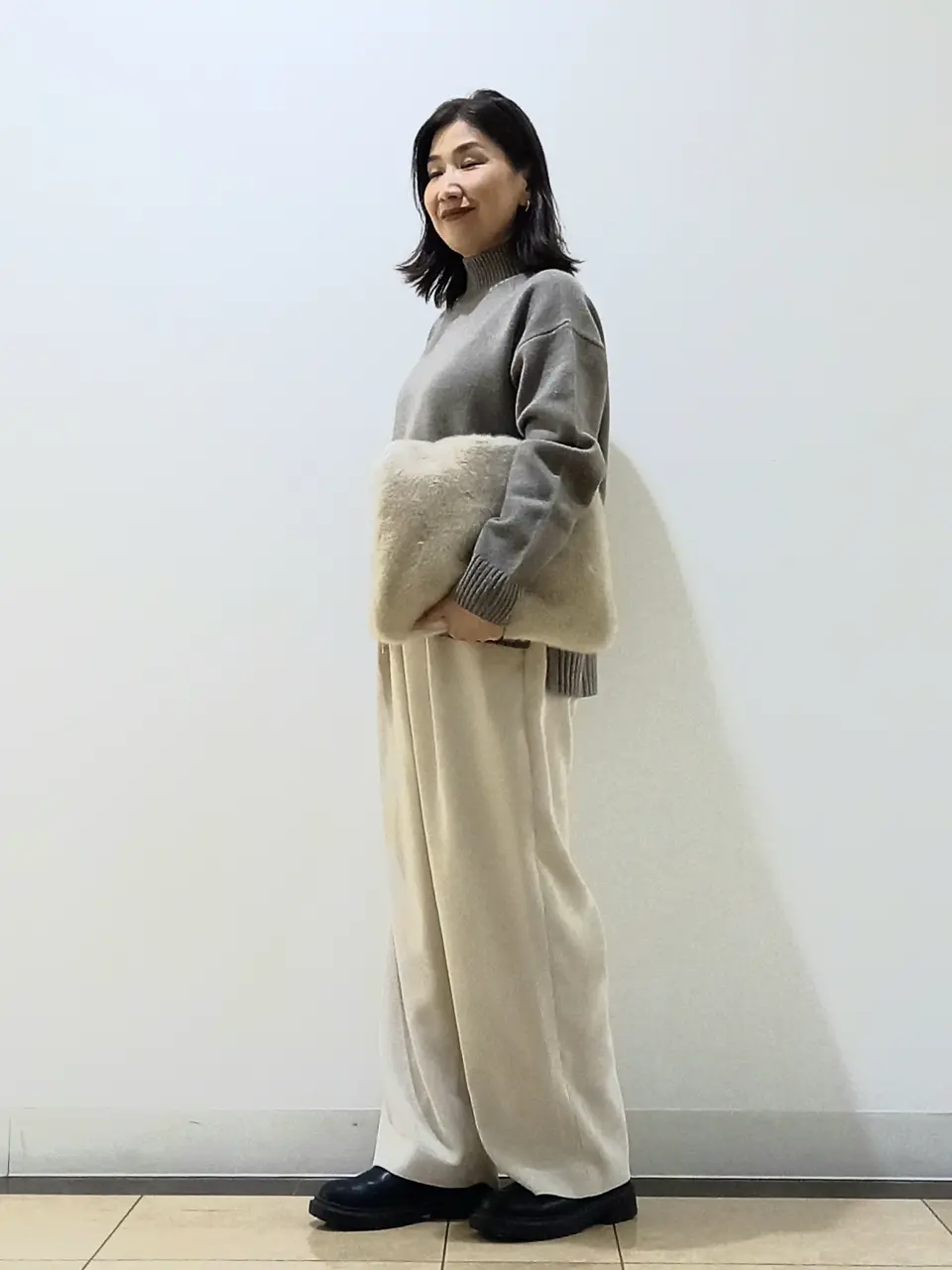 自由区 中川 コーディネート画像