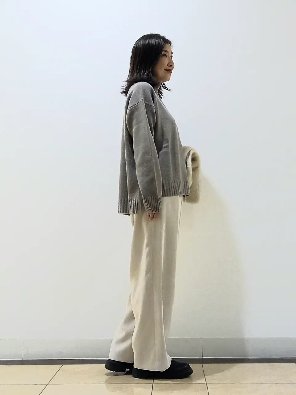 自由区 中川 コーディネート画像