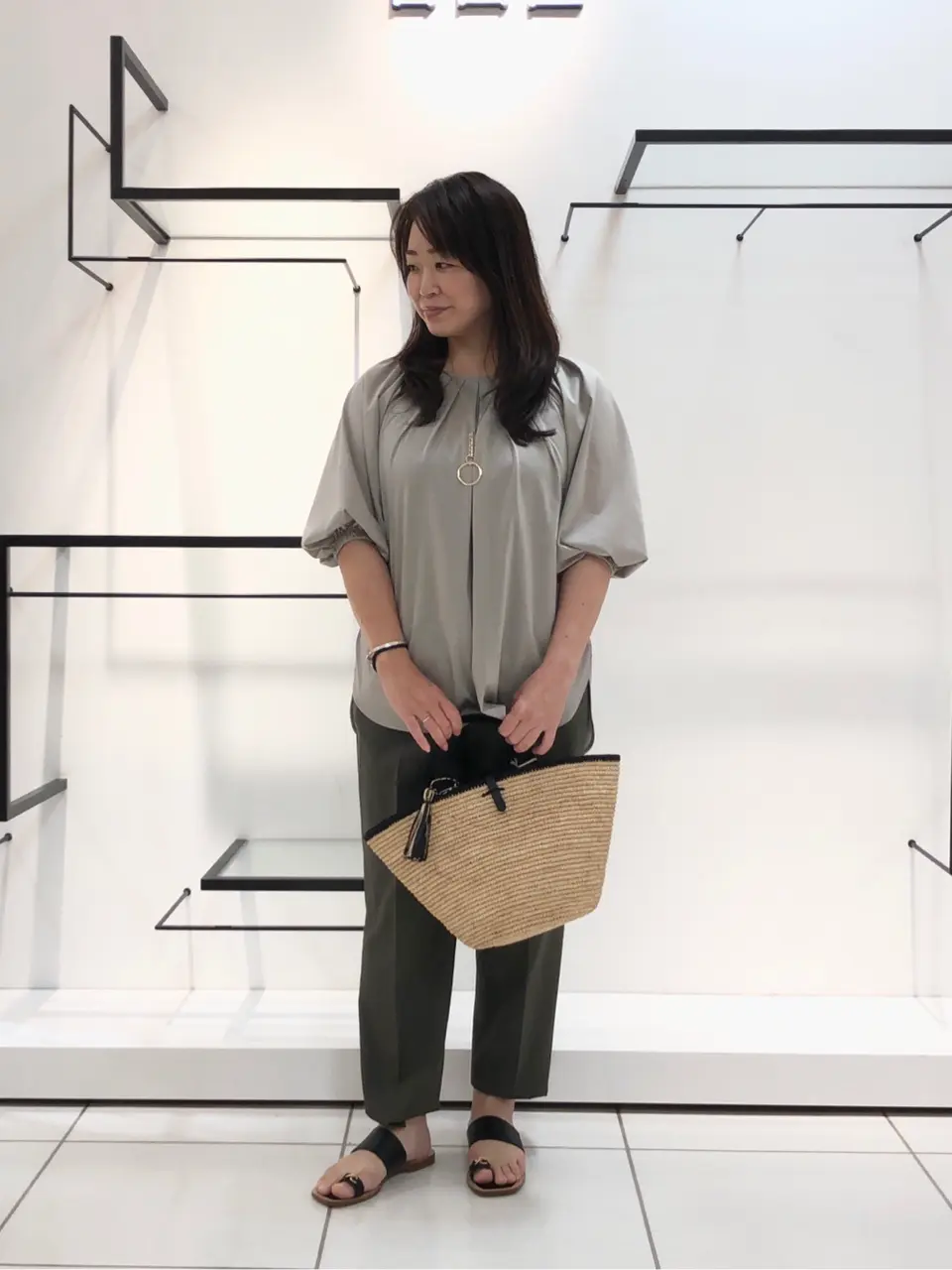 自由区 伊藤 コーディネート画像