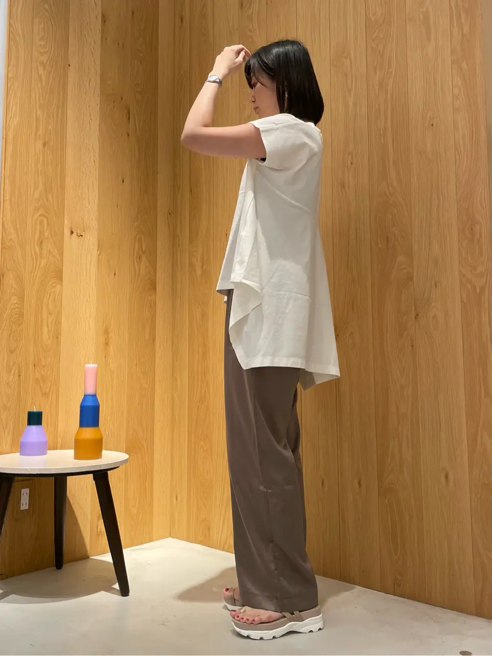 自由区 大宮 コーディネート画像