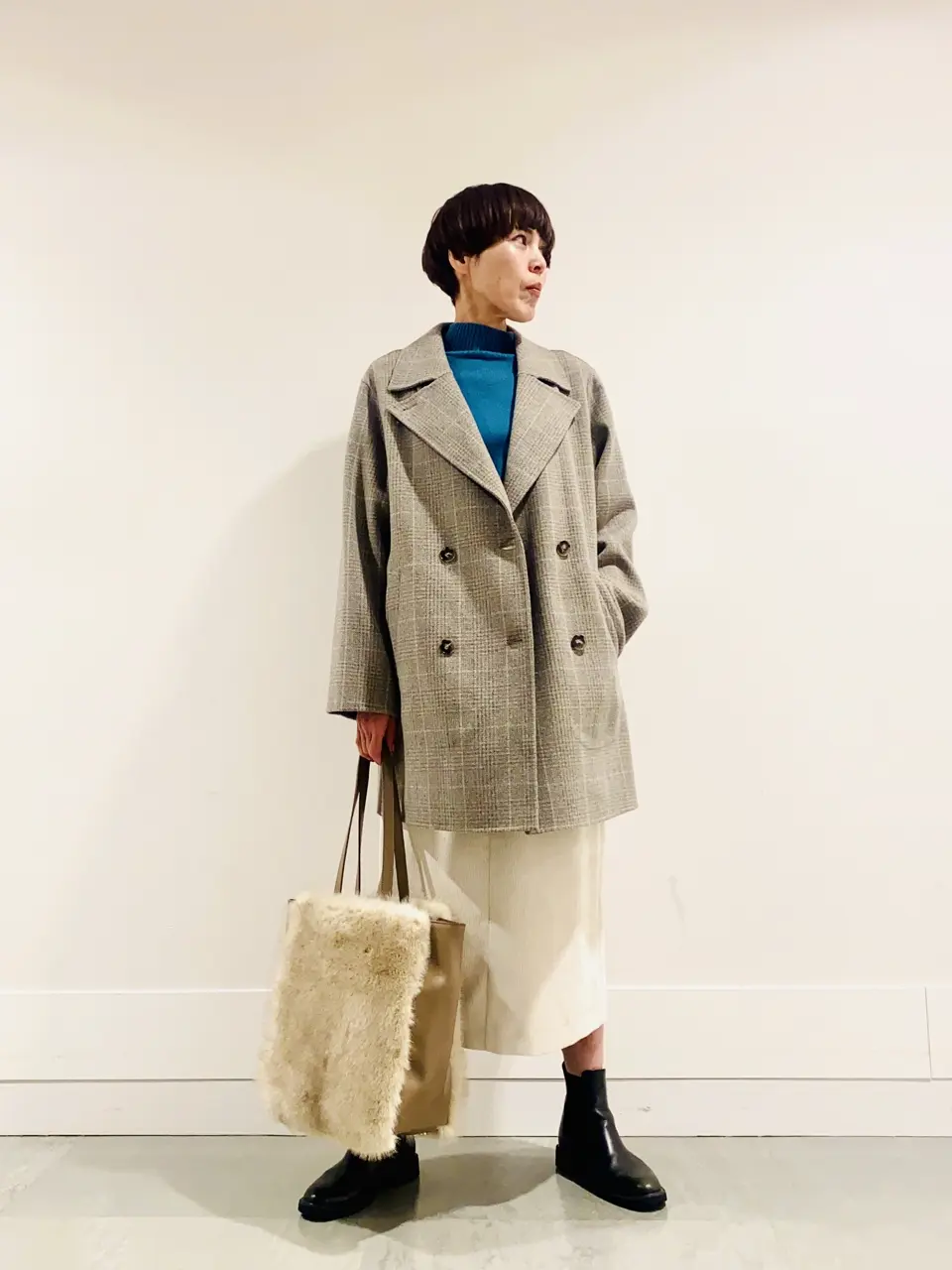 自由区 冨樫 コーディネート画像