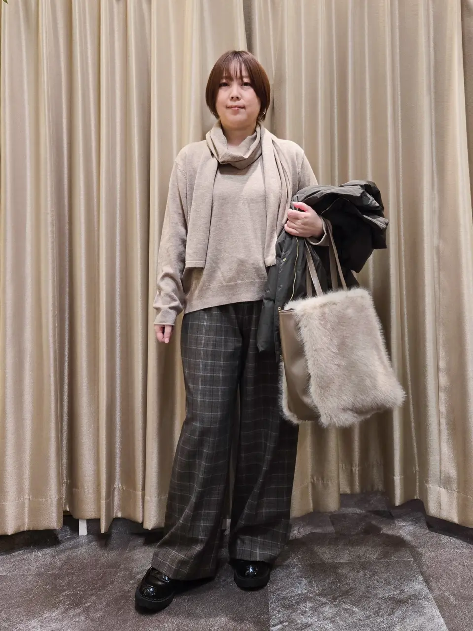 自由区 L 原田 コーディネート画像