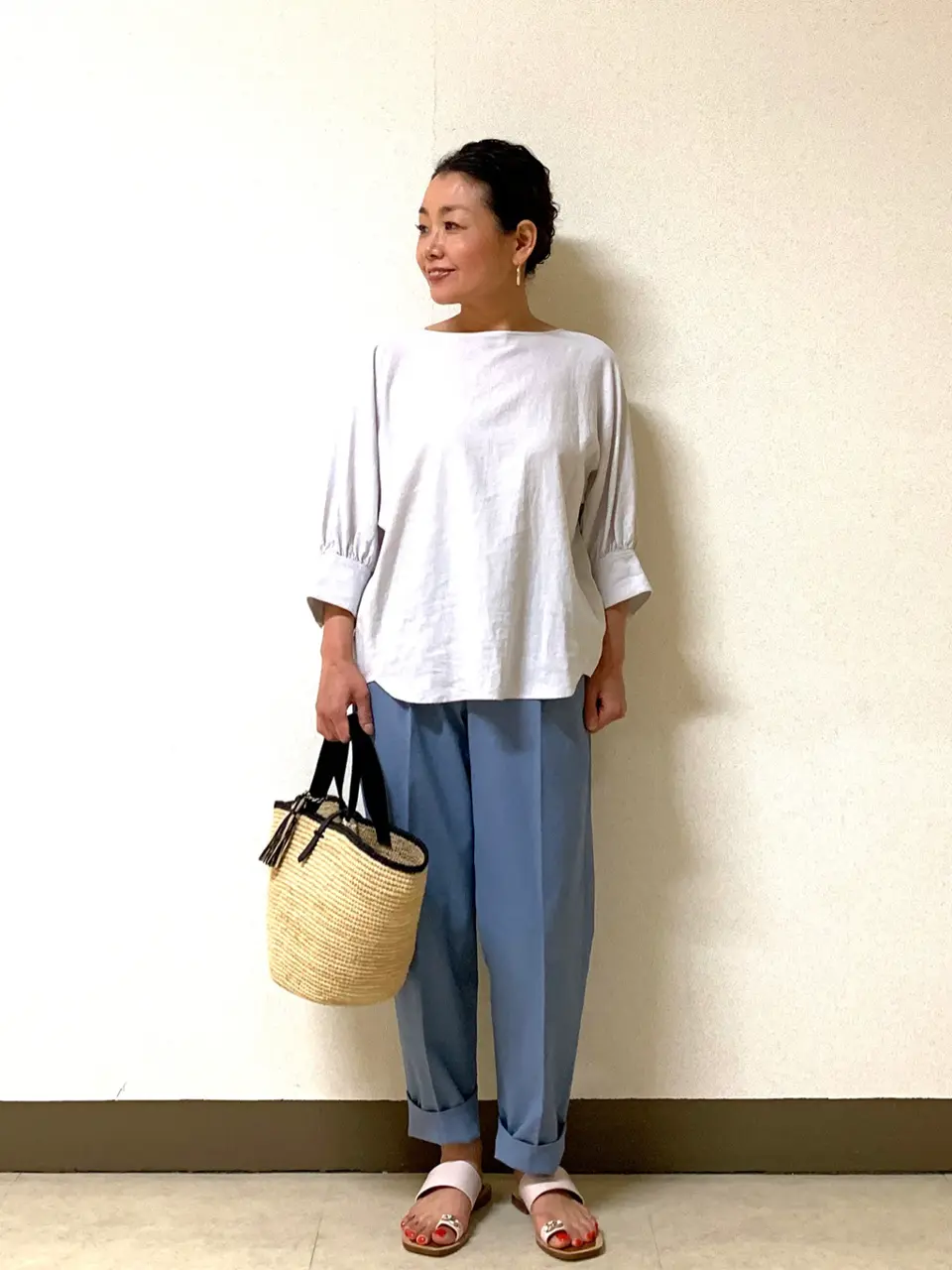 自由区 坂本 コーディネート画像