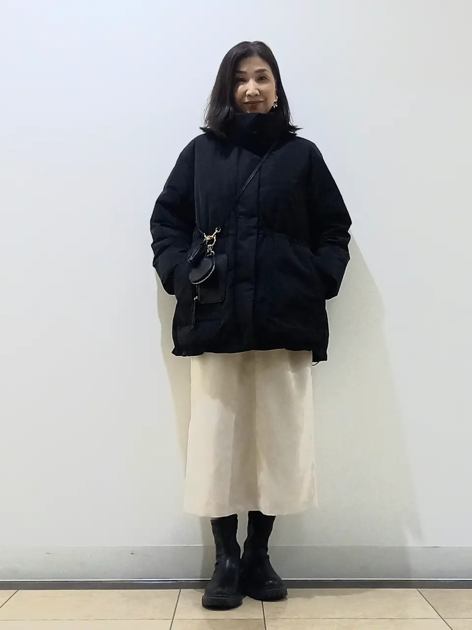 自由区 中川 コーディネート画像