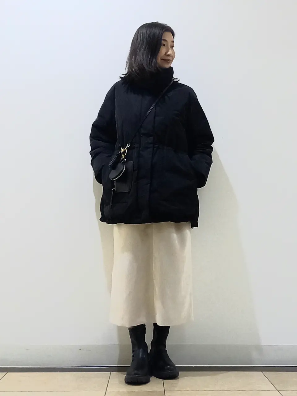 自由区 中川 コーディネート画像