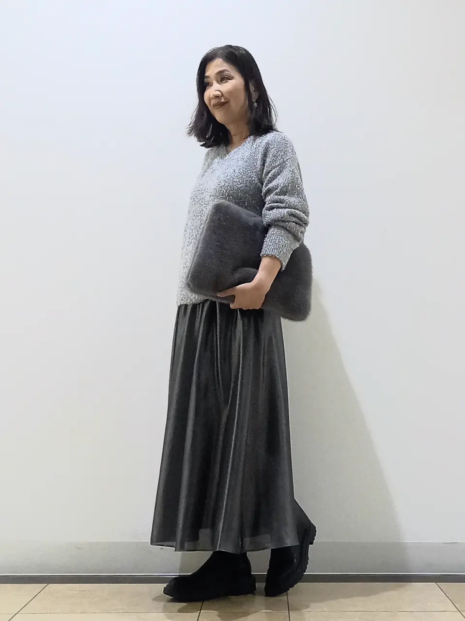 自由区 中川 コーディネート画像