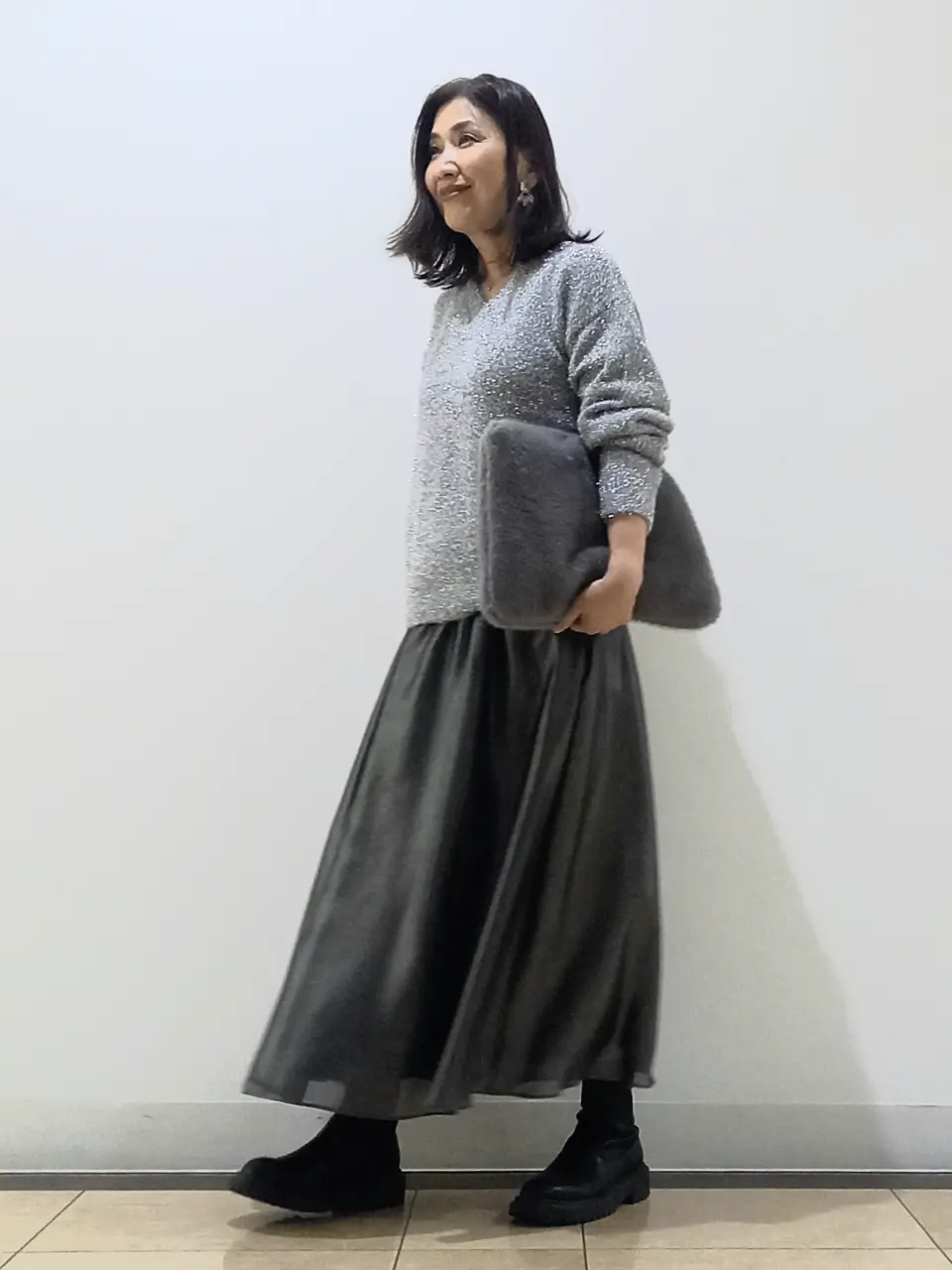 自由区 中川 コーディネート画像