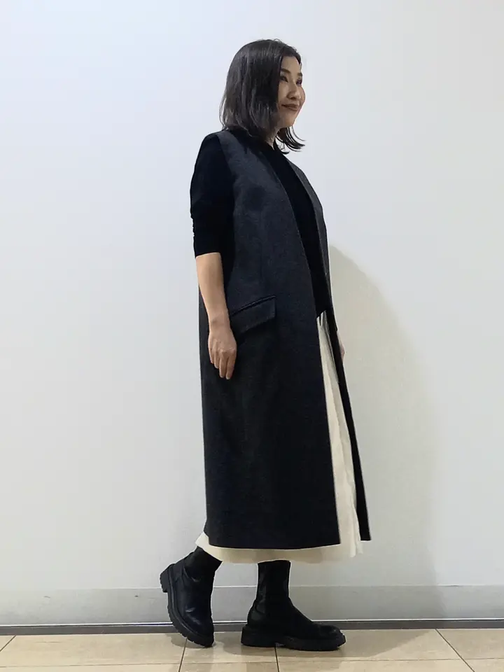 自由区 中川 コーディネート画像