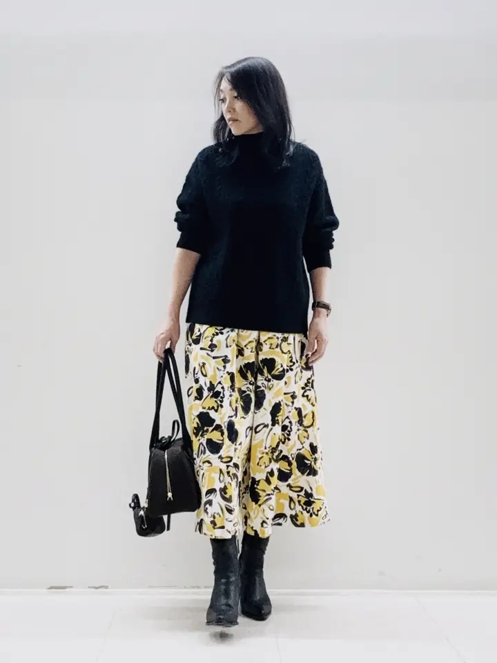 自由区 スタッフ コーディネート画像