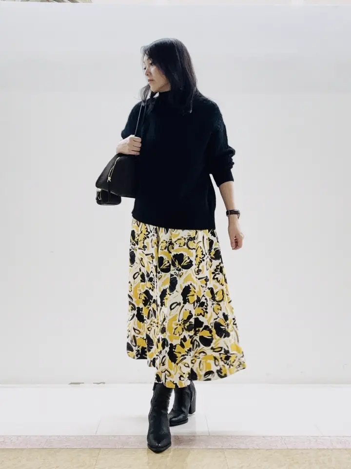 自由区 スタッフ コーディネート画像