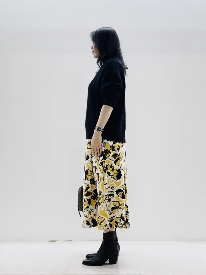 自由区 スタッフ コーディネート画像